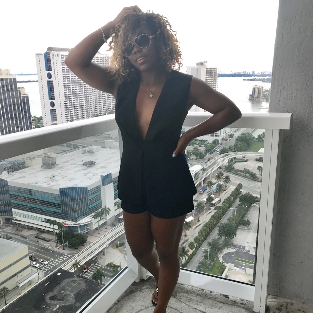 Black romper